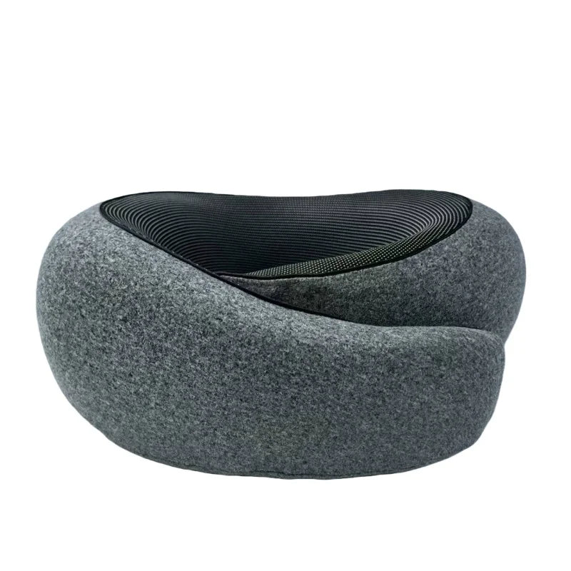 Oreiller de Voyage Ergonomique 360° – Kit Confort Complet (oreiller + Bouchons d'oreilles + Pochette)