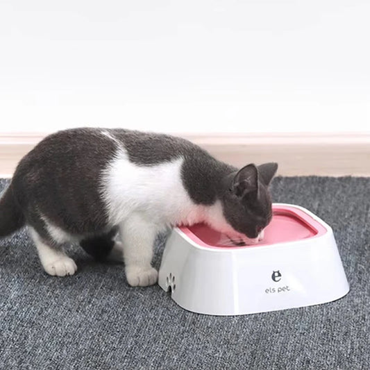 Gamelle d'Eau Anti-Éclaboussures 1L pour Chien et Chat – Fini les Sols Trempés